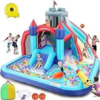 Algopix Similar Product 7 - Inflatable Water Slide Park Inflatable