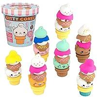 Algopix Similar Product 20 - Kitty Cones Eraser Blind Box  Comes