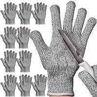 Algopix Similar Product 7 - Chuarry 10 Pairs Cut Resistant Gloves