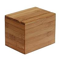 Algopix Similar Product 7 - Oceanstar Bamboo Recipe Box with