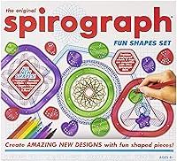 Algopix Similar Product 2 - Spirograph  Fun Shapes Drawing Art Set