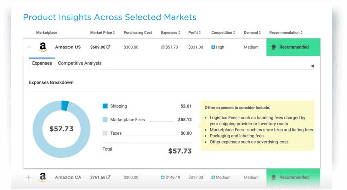 Algopix product sourcing tool